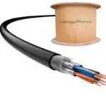 Cabo S/FTP CAT7E 4P Cu PE Armado Classe CPR FcaExterior Cor Preto 500 Mts.