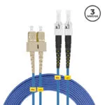 Jumper 2SC/PC - 2ST/PC Multimodo OM2 50/125, 3 Mts.