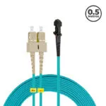 Jumper 2SC/PC - MTRJ/PC Multimodo OM3, 0,5 Mt.