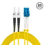Jumper 2ST/UPC - 2LC/UPC Singlemodo G652D, 20 Mts.