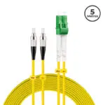 Jumper 2FC/APC - 2LC/APC Singlemodo G652D, 5 Mts.