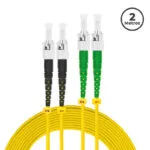 Jumper 2ST/UPC - 2ST/APC Singlemodo G652D, 2 Mts.