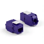 Módulo Keystone UTP CAT6 Tool Free (Violeta)