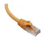 Patch Cord S/FTP Cat6A Cu Laranja LSZH 3 Mt.