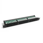 Patch Panel UTP CAT6 Krone 48 Portas RJ45 19" 1U
