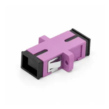 Adaptador SC/PC - SC/PC Zirconia Multimodo OM4 (Violeta)
