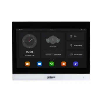 Monitor Interior Vídeo Porteiro Dahua Android 10" 1024*600 TCP/IP POE