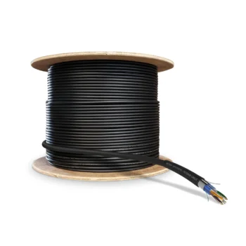 CABO FTP CAT6 4P Cu PE FCA EXTERIOR PRETO 500 Mts.