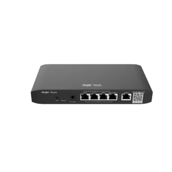 ROUTER PoE+ REYEE RG-EG105G-P-V3 GESTÃO CLOUD POE 4P DOWN + 1P UP 54W GIGABIT