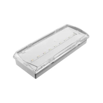 Luminária Emergência Createch Saliente Branco IP42 120lm P/NP 5000K M/NM 2H00 IK07