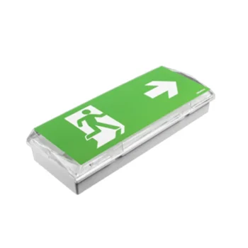 Luminária Emergência Createch ECO-W Saliente Branco IP65 120lm P/NP 5000K M/NM 2H00 IK07