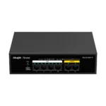 SWITCH PoE+ REYEE RG-ES106F-P 4P DOWNLINK + 2P UPLINK 54W GIGABIT