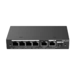 SWITCH PoE+ REYEE RG-ES206GS-P 4P DOWNLINK + 2P UPLINK (1P SFP FIBRA COMBO) 54W GIGABIT