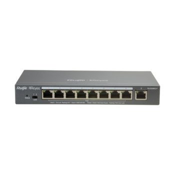 SWITCH PoE+ REYEE RG-ES209GC-P 8P DOWNLINK + 1P UPLINK 120W GIGABIT