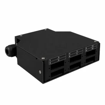 Caixa Calha DIN FX-130 6DSC (Preto)