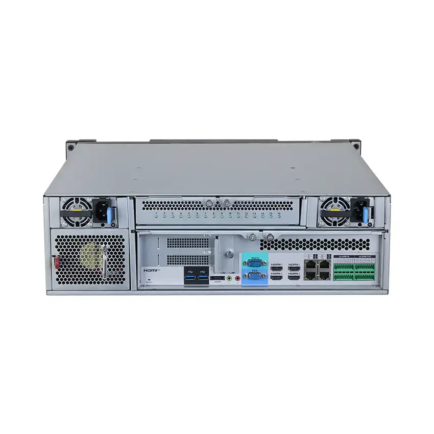 vfdcx Servidor Inteligente de Vídeo Dahua 256 Canais 3U 768 Mbps 64Bit 16HDD